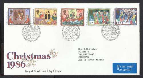 1986 GREAT BRITAIN CHRISTMAS