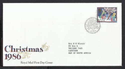 1986 GREAT BRITAIN CHRISTMAS