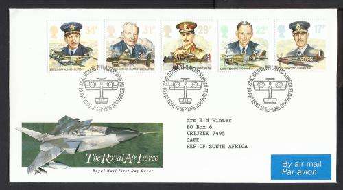 1986 GREAT BRITAIN AVIATION HEROES