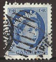 1954 CANADA QUEEN ELIZABETH II