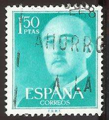 1956 SPAIN GENERAL FRANCO