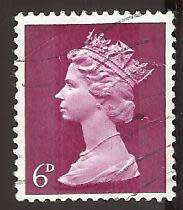 1968 GREAT BRITAIN QUEEN ELIZABETH II