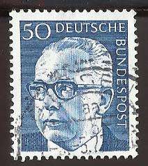 1970 GERMANY GUSTAV HEINEMANN