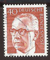 1970 GERMANY GUSTAV HEINEMANN