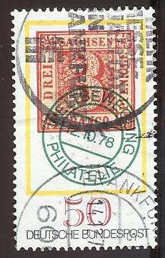 1978 GERMANY THE DAY OF STAMPS