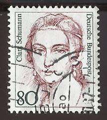 1986 GERMANY FAMOUS WOMAN