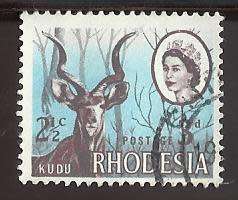 1967-68 RHODESIA DEFINITIVE ISSUE