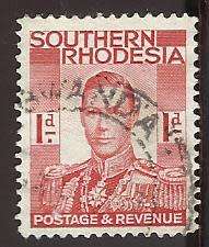 1937 SOUTHERN RHODESIA KING GEORGE