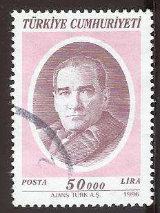 1996 TURKEY KEMAL ATATURK