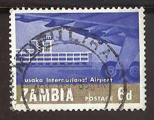 1967 ZAMBIA LUSAKA AIRPORT