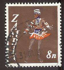 1968 ZAMBIA LOCAL MOTIFS
