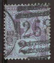 1887-92 GREAT BRITAIN QUEEN VICTORIA