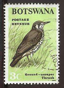 1967 BOTSWANA BIRDS