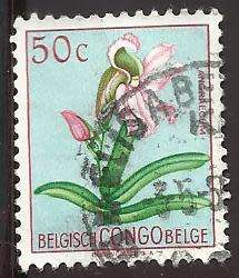 1952-53 BELGIAN CONGO FLOWERS