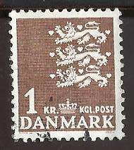 1946-47 DENMARK NATIONAL ARMS