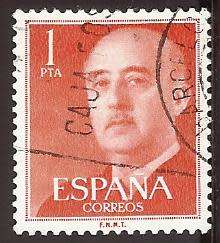 1955 SPAIN GENERAL FRANCO
