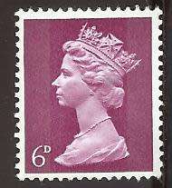 1968 GREAT BRITAIN QUEEN ELIZABETH II