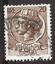 1953-68 ITALY SYRACUSEAN COIN