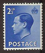 1936 GREAT BRITAIN KING EDWARD