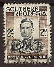 1937 SOUTHERN RHODESIA KING GEORGE