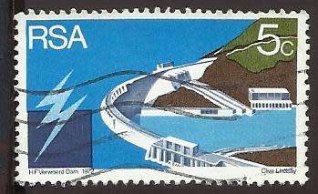 1972 SOUTH AFRICA OPENING OF HENDRIK VERWOERD DAM
