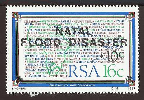 1987 SOUTH AFRICA FLOOD DISASTER