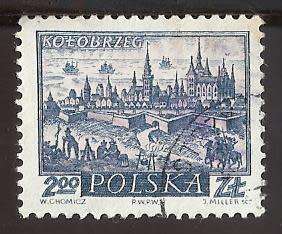 1960 POLAND HICTORIC CITIES