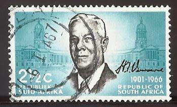 1966 SOUTH AFRICA VERWOERD COMMEMORATION