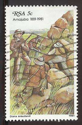 1981 SOUTH AFRICA BATTLE OF AMAJUBA
