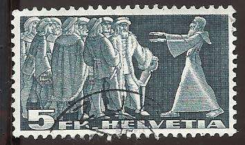 1938 SWITZERLAND DEFINITIVE ISSUE