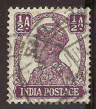 1941-43 INDIA KING GEORGE