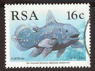 1989 SOUTH AFRICA THE 50TH ANNIVERSARY OF THE DISCOVERY OF COALACANTH
