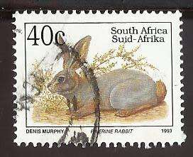 1993 SOUTH AFRICA ENDANGERED FAUNA