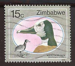 1988 ZIMBABWE WILD DUCKS AND GEESE