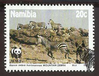 1991 NAMIBIA ENDANGERED SPECIES