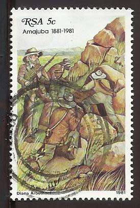 1981 SOUTH AFRICA BATTLE OF AMAJUBA