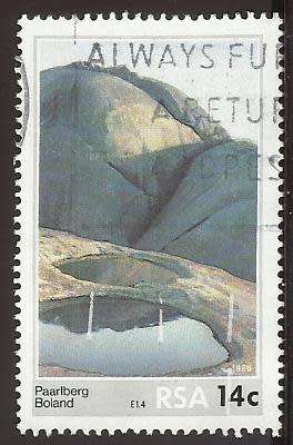 1986 SOUTH AFRICA ROCK FORMATIONS