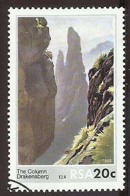 1986 SOUTH AFRICA ROCK FORMATIONS