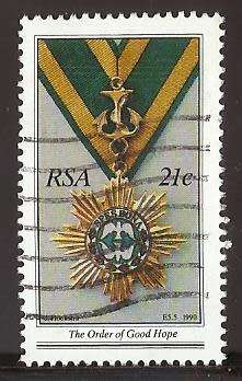 1990 SOUTH AFRICA NATIONAL ORDERS