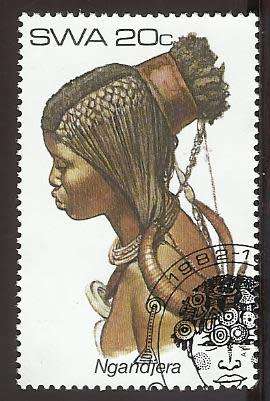1982 SOUTH WEST AFRICA FEMALE HEADDRESSES