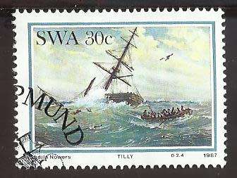 1987 SOUTH WEST AFRICA SHIPWRECKS