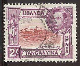 1938 KENYA UGANDA TANZANIA KING GEORGE AND LANDSCAPES
