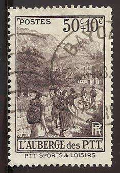1937 FRANCE POSTAL UNIONS SPORTS CLUB