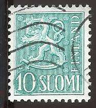 1954-55 FINLAND COAT OF ARMS