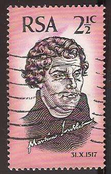 1967 SOUTH AFRICA THE 450TH ANNIVERSARY OF REFORMATION