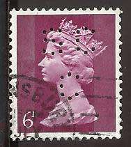 1968 GREAT BRITAIN QUEEN ELIZABETH II