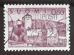 1963 FINLAND CASTLE