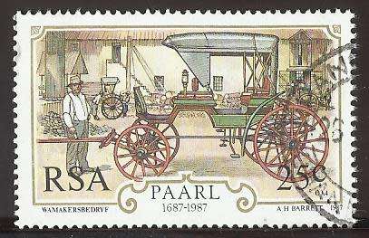 1987 SOUTH AFRICA THE 300TH ANNIVERSARY OF THE CITY OF PAARL