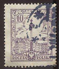 1925-27 POLAND HISTORICAL BUILDINGS AND GALLEON