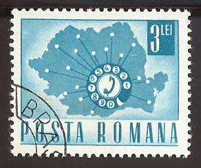 1967 ROMANIA TRANSPORT AND COMMUNICATION